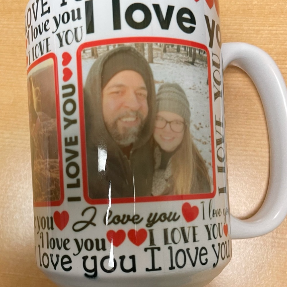Personalized I Love You mug